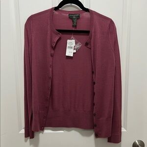 Banana Republic Pink Cardigan Sweater